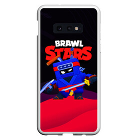 Чехол для Samsung S10E с принтом Ниндзя ЭШ Ash Brawl Stars в Новосибирске, Силикон | Область печати: задняя сторона чехла, без боковых панелей | Тематика изображения на принте: ash | brawl | brawl stars | brawlstars | brawl_stars | аш | бравл | бравлстарс | эш