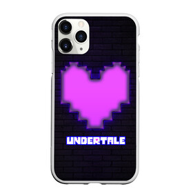 Чехол для iPhone 11 Pro матовый с принтом UNDERTALE PURPLE HEART в Новосибирске, Силикон |  | sans | undertale | андертале | андертейл | игра | подземная история | подземная сказка | санс | сердце | ундертале