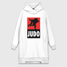 Платье-худи хлопок с принтом Judo в Новосибирске,  |  | fighter | japan | judo | mma | sport | ufc | warrior | боец | бой | воин | дзюдо | дзюдоист | единоборства | карате | поединок | спорт | спортсмен | чемпион | япония