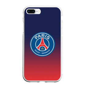 Чехол для iPhone 7Plus/8 Plus матовый с принтом PSG | ПСЖ / PARIS SAINT GERMAIN в Новосибирске, Силикон | Область печати: задняя сторона чехла, без боковых панелей | paris saint germain | psg | saint | sport | париж | псг | спорт | футбол