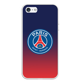 Чехол для iPhone 5/5S матовый с принтом PSG | ПСЖ / PARIS SAINT GERMAIN в Новосибирске, Силикон | Область печати: задняя сторона чехла, без боковых панелей | paris saint germain | psg | saint | sport | париж | псг | спорт | футбол