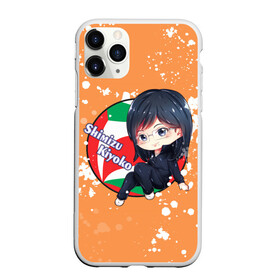 Чехол для iPhone 11 Pro Max матовый с принтом Shimizu Kiyoko | Haikyu | Волейбол (Z) в Новосибирске, Силикон |  | haikuu | haikyu | haikyuu | kiyoko | shimizu | shimizu kiyoko | волейбол | спортивная манга | хайку | хайкю