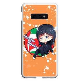 Чехол для Samsung S10E с принтом Shimizu Kiyoko | Haikyu | Волейбол (Z) в Новосибирске, Силикон | Область печати: задняя сторона чехла, без боковых панелей | haikuu | haikyu | haikyuu | kiyoko | shimizu | shimizu kiyoko | волейбол | спортивная манга | хайку | хайкю