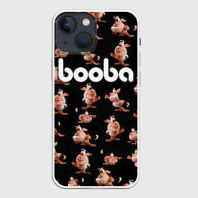 Чехол для iPhone 13 mini с принтом Booba в Новосибирске,  |  | anime | booba | brownie | cartoon   tv series | childrens | different poses | inquisitive | mysterious character | аниме | буба | детский | домовой | загадочный персонаж | любознательный | мульт   сериал | разные позы