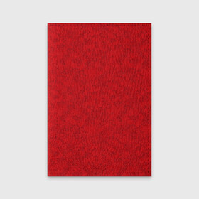 Обложка для паспорта матовая кожа с принтом Ярко-красный мраморный узор в Новосибирске, натуральная матовая кожа | размер 19,3 х 13,7 см; прозрачные пластиковые крепления | Тематика изображения на принте: абстрактный | алый | камень | красный | красный мрамор | мрамор | мраморный узор | современный