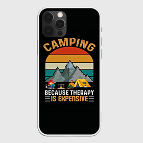 Чехол для iPhone 12 Pro Max с принтом Camping в Новосибирске, Силикон |  | camp | camping | retro | travel | винтаж | интроверт | кемпинг | отдых | отпуск | приключение | ретро | социопат | туризм | турист | туристические | юмор
