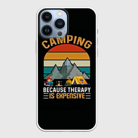 Чехол для iPhone 13 Pro Max с принтом Camping в Новосибирске,  |  | Тематика изображения на принте: camp | camping | retro | travel | винтаж | интроверт | кемпинг | отдых | отпуск | приключение | ретро | социопат | туризм | турист | туристические | юмор