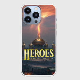 Чехол для iPhone 13 Pro с принтом Heroes of Might and Magic | HoM (Z) в Новосибирске,  |  | heroes | heroes of might and magic | hom | oldskull | герои | герои меча | герои меча и магии | олдскулл