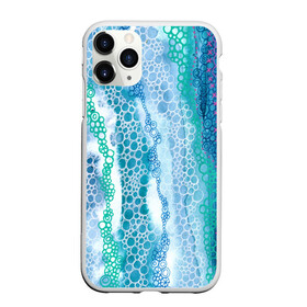 Чехол для iPhone 11 Pro матовый с принтом Водопад красочной пены в Новосибирске, Силикон |  | абстракция | акварель | вода | водопад | водопад красочной пены | круги | кругляшки | пена | пузыри | пузырь | узор