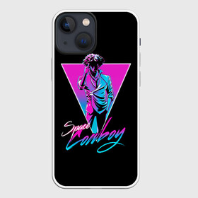 Чехол для iPhone 13 mini с принтом Cowboy Bebop в Новосибирске,  |  | anime | cowboy bebop | space cowboy | аниме | ковбой бибоп | ковбойский бибоп | космический ковбой | манга | спайк шпигель