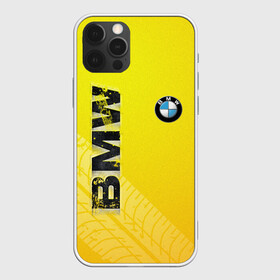 Чехол для iPhone 12 Pro Max с принтом BMW СЛЕДЫ ШИН | БМВ в Новосибирске, Силикон |  | bmw | авто | автомобиль | бмв | логотип | марка | машина | надпись | текстура