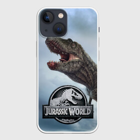 Чехол для iPhone 13 mini с принтом Jurassic World | Мир Юрского периода (Z) в Новосибирске,  |  | dino | дино | динозавр | динозавры | кино | мир юрского периода | тирекс | фильм | юрский | юрский период