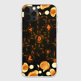 Чехол для iPhone 12 Pro Max с принтом Криптовалюта | Crypto (Z) в Новосибирске, Силикон |  | binance coin | bitcoin | blockchain | btc | cardano | crypto | ethereum | litecoin | polkadot | tether | xrp | биткоин | блокчейн | валюта | деньги | криптовалюта | майнер | майнинг | цифровая валюта | цифровое золото | эфир