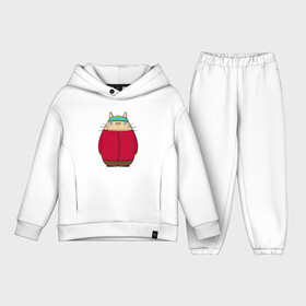 Детский костюм хлопок Oversize с принтом Totoro Cartman в Новосибирске,  |  | Тематика изображения на принте: ghibli | japan | nature | neigbor | neighbour | totoro | анимация | аниме | гибли | друг | животные | лес | милый | мир | миядзаки | мой сосед тоторо | мульт | мультфильм | природа | сосед | тоторо | хаяо | хранитель | япония