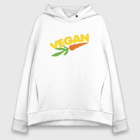 Женское худи Oversize хлопок с принтом Vegan Life в Новосибирске, френч-терри — 70% хлопок, 30% полиэстер. Мягкий теплый начес внутри —100% хлопок | боковые карманы, эластичные манжеты и нижняя кромка, капюшон на магнитной кнопке | green | greenpaece | vegan | yoga | веган | вегетарианец | гринпис | дерево | еда | животные | жизнь | здоровье | зеленый | йога | мир | овощи | пища | планета | природа | фрукты