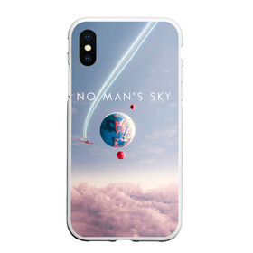 Чехол для iPhone XS Max матовый с принтом No mans sky в Новосибирске, Силикон | Область печати: задняя сторона чехла, без боковых панелей | game | games | no mans sky | no men sky | space | выжывалка | игра | игры | космические корабли | космический корабль | космос | ноу менс скай | планеты | путешествие | путешествия