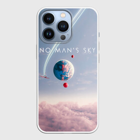 Чехол для iPhone 13 Pro с принтом No mans sky в Новосибирске,  |  | game | games | no mans sky | no men sky | space | выжывалка | игра | игры | космические корабли | космический корабль | космос | ноу менс скай | планеты | путешествие | путешествия