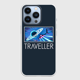 Чехол для iPhone 13 Pro с принтом Traveller в Новосибирске,  |  | game | games | no mans sky | no men sky | space | выжывалка | игра | игры | космические корабли | космический корабль | космос | ноу менс скай | планеты | путешествие | путешествия