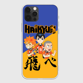 Чехол для iPhone 12 Pro Max с принтом Хайку | Haikyu | Волейбол (Z) в Новосибирске, Силикон |  | haikuu | haikyu | haikyuu | волейбол | спортивная манга | хайку | хайкю