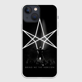 Чехол для iPhone 13 mini с принтом Bring Me the Horizon концерт в Новосибирске,  |  | bmth | bring me the horizon | horizon | группы | музыка | рок