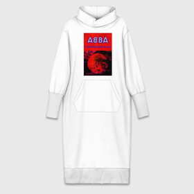 Платье удлиненное хлопок с принтом ABBA I still have Faith in you в Новосибирске,  |  | abba | абба | альбом | возвращение | группа | легенда | музыка | поп | электроника