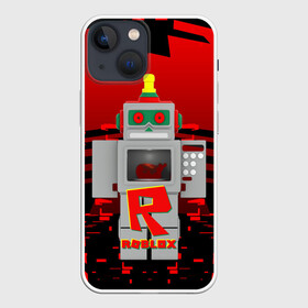 Чехол для iPhone 13 mini с принтом ROBO | ROBLOX | РОБЛОКС (Z) в Новосибирске,  |  | game | gamer | roblox | robo | simulator | игра | конструктор | роблок | роблокс | робо | симулятор | строительство | фигура