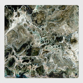 Магнитный плакат 3Х3 с принтом Инопланетный камуфляж в Новосибирске, Полимерный материал с магнитным слоем | 9 деталей размером 9*9 см | Тематика изображения на принте: абстрактный | космос | краска | натуральный | паутина | пена | психоделический | психоделия | пятна | пятна краски | разводы | разводы краски | разливы краски | серый | фантазийный | фантастика