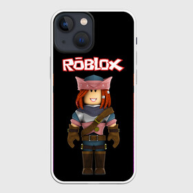 Чехол для iPhone 13 mini с принтом ROBLOX | РОБЛОКС (Z) в Новосибирске,  |  | game | gamer | roblox | simulator | игра | конструктор | роблок | роблокс | симулятор | строительство | фигура