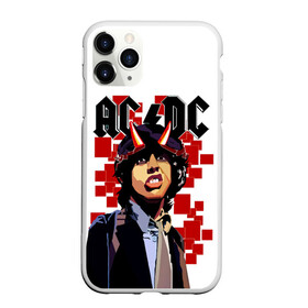 Чехол для iPhone 11 Pro матовый с принтом AC/DC Ангус Янг в Новосибирске, Силикон |  | ac dc | acdc | acdc ас дс | angus | back in black | highway to hell | mckinnon | you | австралийская | ангус янг | ас дс | асдс | блюз | в форме | гитара | группа | крис слэйд | метал | молния | музыка | певец | рок | рок н ролл | стиви янг