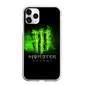 Чехол для iPhone 11 Pro Max матовый с принтом MONSTER ENERGY NEON | НЕОН в Новосибирске, Силикон |  | Тематика изображения на принте: monster | monster energy | монстер | монстер енерджи | монстер енэрджи | монстер энерджи | неон | энергетик | энергетический напиток