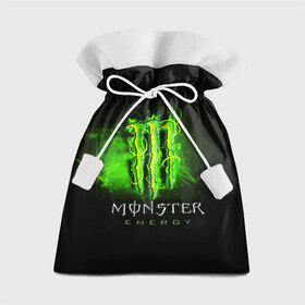 Подарочный 3D мешок с принтом MONSTER ENERGY NEON | НЕОН в Новосибирске, 100% полиэстер | Размер: 29*39 см | monster | monster energy | монстер | монстер енерджи | монстер енэрджи | монстер энерджи | неон | энергетик | энергетический напиток