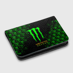 Картхолдер с принтом с принтом MONSTER ENERGY NEON | МОНСТЕР в Новосибирске, натуральная матовая кожа | размер 7,3 х 10 см; кардхолдер имеет 4 кармана для карт; | monster | monster energy | монстер | монстер енерджи | монстер енэрджи | монстер энерджи | неон | энергетик | энергетический напиток