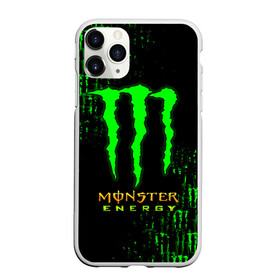 Чехол для iPhone 11 Pro матовый с принтом MONSTER ENERGY NEON | МОНСТЕР в Новосибирске, Силикон |  | Тематика изображения на принте: monster | monster energy | монстер | монстер енерджи | монстер енэрджи | монстер энерджи | неон | энергетик | энергетический напиток