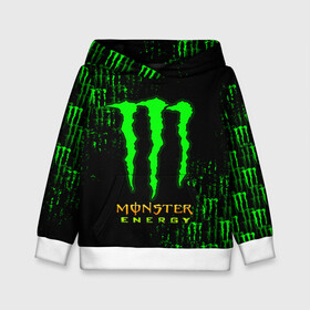 Детская толстовка 3D с принтом MONSTER ENERGY NEON | МОНСТЕР в Новосибирске, 100% полиэстер | двухслойный капюшон со шнурком для регулировки, мягкие манжеты на рукавах и по низу толстовки, спереди карман-кенгуру с мягким внутренним слоем | monster | monster energy | монстер | монстер енерджи | монстер енэрджи | монстер энерджи | неон | энергетик | энергетический напиток