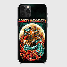 Чехол для iPhone 12 Pro с принтом Amon Amarth в Новосибирске, силикон | область печати: задняя сторона чехла, без боковых панелей | Тематика изображения на принте: amon amarth | metal | викинг метал | группы | дэт метал | метал | музыка | рок