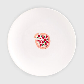 Тарелка с принтом пицца и ломтик в Новосибирске, фарфор | диаметр - 210 мм
диаметр для нанесения принта - 120 мм | быстро | вкусно | еда | италия | кухня | пицца | тесто