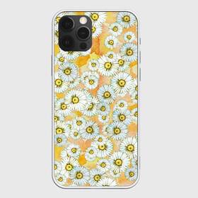 Чехол для iPhone 12 Pro Max с принтом Раз - ромашка, два - ромашка... в Новосибирске, Силикон |  | акварель | акварельный | летний | разводы | ромашка | ромашки | солнечный | теплый | цветочки | цветочный | цветы