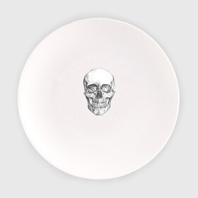 Тарелка с принтом Реалистичный рисунок Черепа в Новосибирске, фарфор | диаметр - 210 мм
диаметр для нанесения принта - 120 мм | skull | skull art | анатомия | анатомия головы | реалистичный череп | реальный череп | рисунок черепа | рок череп | череп | череп арт