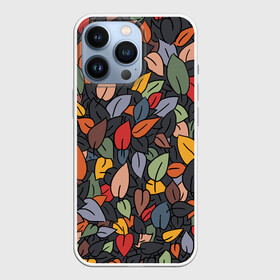 Чехол для iPhone 13 Pro с принтом Рисованная Осень в Новосибирске,  |  | дерево | лес | листок | листопад | листья | осень
