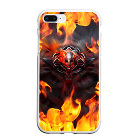 Чехол для iPhone 7Plus/8 Plus матовый с принтом FIRE GEARS OF WAR | ПОСТЕР В ОГНЕ (Z) в Новосибирске, Силикон | Область печати: задняя сторона чехла, без боковых панелей | gears | gears 5 | gears of war | gears of war 5 | имульсия | механизмы войны | шестерёнка | шестерёнки | шестерня