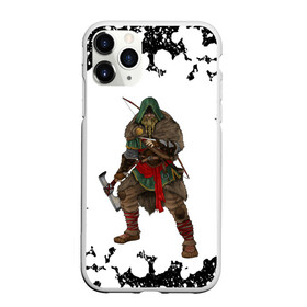 Чехол для iPhone 11 Pro матовый с принтом ASSASSIN`S CREED VALHALLA (+спина) (Z) в Новосибирске, Силикон |  | Тематика изображения на принте: logo | slayer | valhalla | vikings | асасин | ассасин крид | ассассин | вальхалла | викинги | лого | логотип | тамплиеры