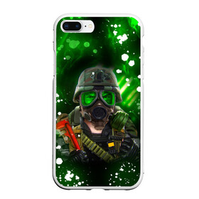 Чехол для iPhone 7Plus/8 Plus матовый с принтом Opposing Force | Адриан Шепард (+спина) (Z) в Новосибирске, Силикон | Область печати: задняя сторона чехла, без боковых панелей | aperture laboratories | black mesa | half life | opposing force | valve | адриан шепард | блэк меса | вэлв | халф лайф