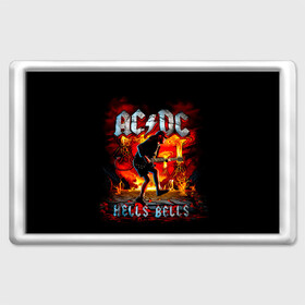 Магнит 45*70 с принтом AC/DC HELLS BELLS в Новосибирске, Пластик | Размер: 78*52 мм; Размер печати: 70*45 | ac dc | acdc | acdc ас дс | angus | back in black | highway to hell | mckinnon | you | австралийская | ангус янг | ас дс | асдс | блюз | в форме | гитара | группа | крис слэйд | метал | молния | музыка | певец | рок | рок н ролл | стиви янг