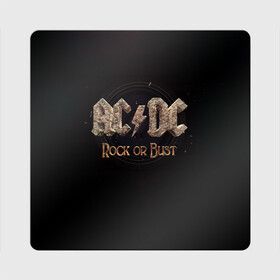 Магнит виниловый Квадрат с принтом AC/DC Rock or Bust в Новосибирске, полимерный материал с магнитным слоем | размер 9*9 см, закругленные углы | ac dc | acdc | acdc ас дс | angus young | back in black | highway to hell | mckinno | австралийская | ангус янг | ас дс | асдс | блюз | в форме | гитара | группа | крис слэйд | метал | молния | музыка | певец | рок | рок н ролл | стиви янг