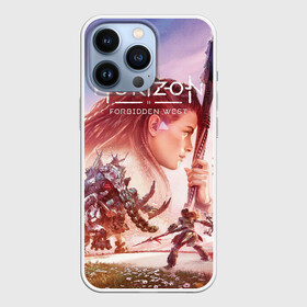 Чехол для iPhone 13 Pro с принтом Элой Horizon Forbidden West DE в Новосибирске,  |  | aloy | bow | dinosaur | games | horizon forbidden west | hunt | nextgen | playstation 5 | ps5 | robot | zero dawn | горизонт | динозавр | запретный запад | игры | лук | некстген | нулевой рассвет | охота | плейстейшен 5 | пс5 | робот | элой