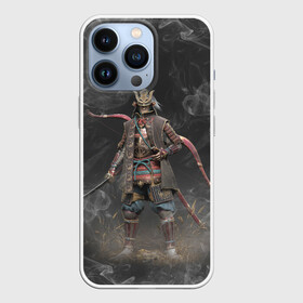 Чехол для iPhone 13 Pro с принтом Warrior | Sekiro shadows die twice (Z) в Новосибирске,  |  | sekiro shadows die twice | warrior | warriors | воин | дзу дай то вайсу | миядзаки | самурай | сэкиро сядо | тени умирают дважды