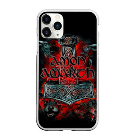 Чехол для iPhone 11 Pro матовый с принтом Amon Amarth в Новосибирске, Силикон |  | Тематика изображения на принте: amon amarth | metal | викинг метал | группы | дэт метал | метал | музыка | рок