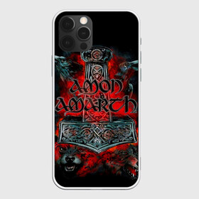 Чехол для iPhone 12 Pro с принтом Amon Amarth в Новосибирске, силикон | область печати: задняя сторона чехла, без боковых панелей | Тематика изображения на принте: amon amarth | metal | викинг метал | группы | дэт метал | метал | музыка | рок