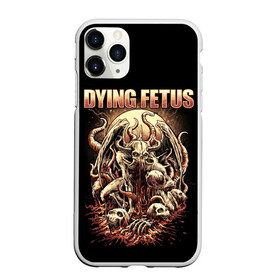 Чехол для iPhone 11 Pro матовый с принтом Dying Fetus в Новосибирске, Силикон |  | Тематика изображения на принте: death metal | dying fetus | грайндкор | группы | метал | музыка | рок