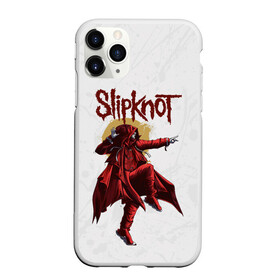 Чехол для iPhone 11 Pro матовый с принтом SLIPKNOT | СЛИПКНОТ (Z) в Новосибирске, Силикон |  | rock | slipknot | петля | рок | скользящий узел | слипкнот | тяжелый рок | удавка